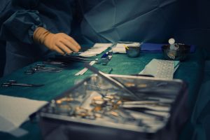 Close-up of surgical instruments prepared for surgery in a hospital operating room. — Learn how to overcome your addiction